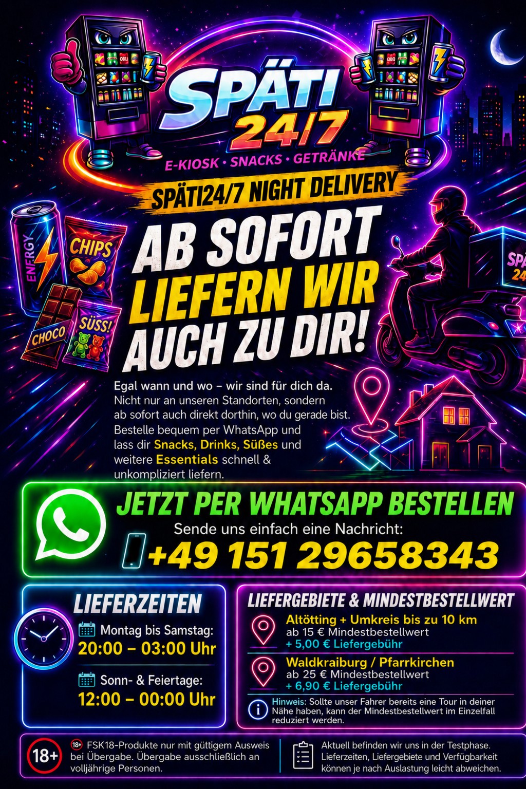 SPÄTI247 Lieferung