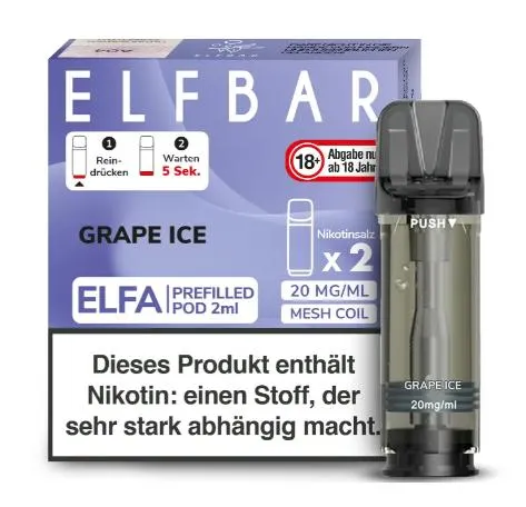 ElfBar Pods Grape Ice
