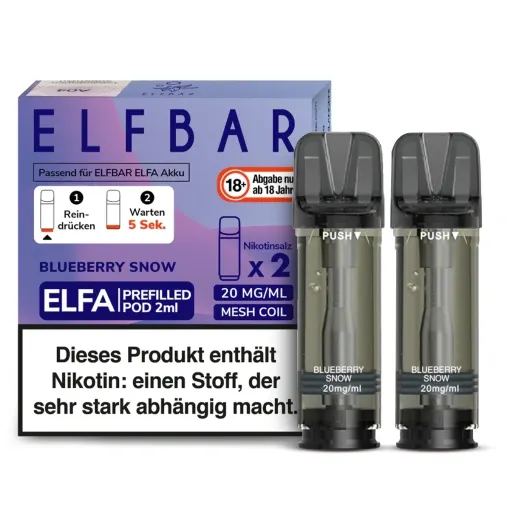 ElfBar Pods Blueberry Snow